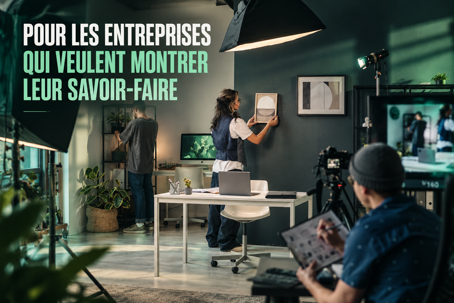 Production vidéo destinée aux PME et entreprises